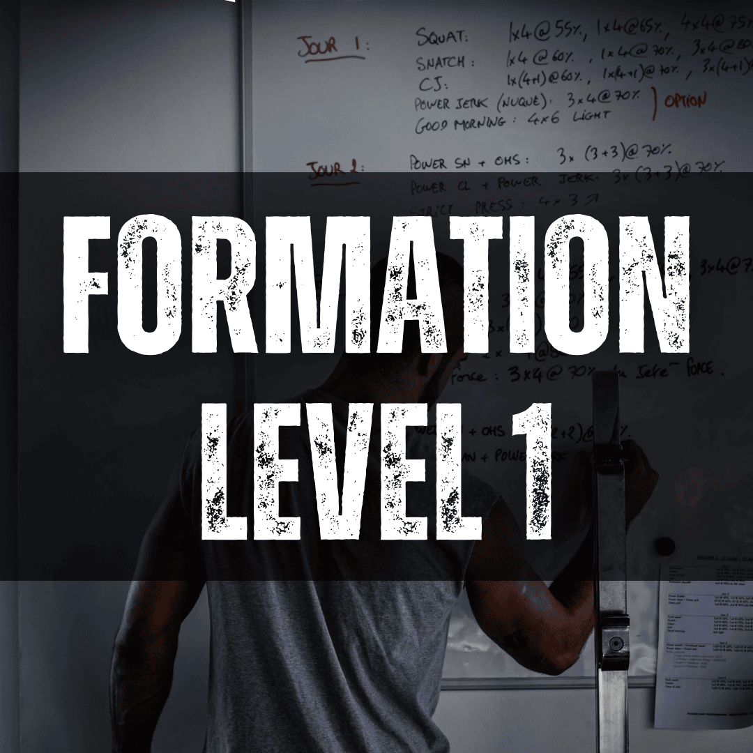 Formation Haltérophilie niveau 1