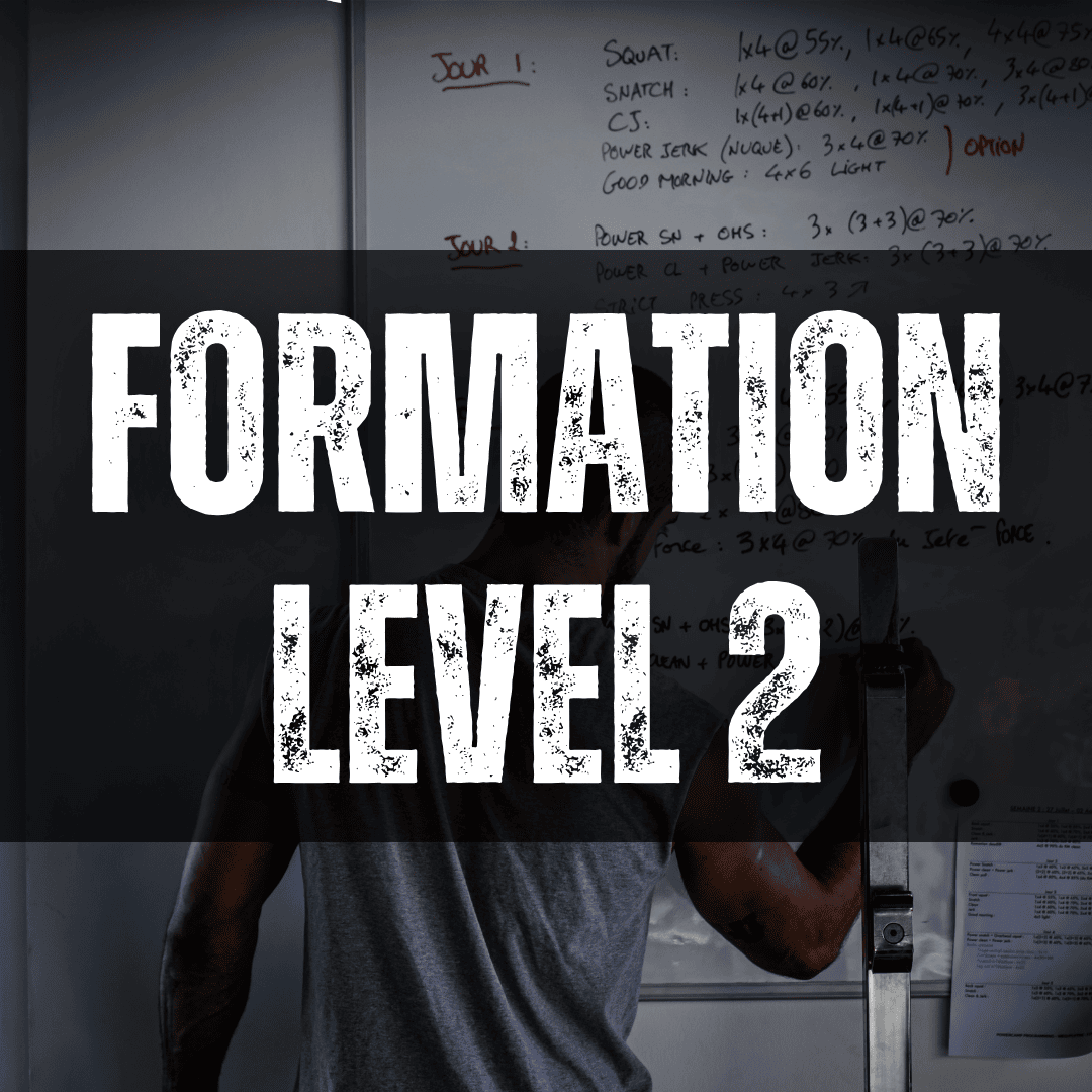 Formation haltérophilie niveau 2