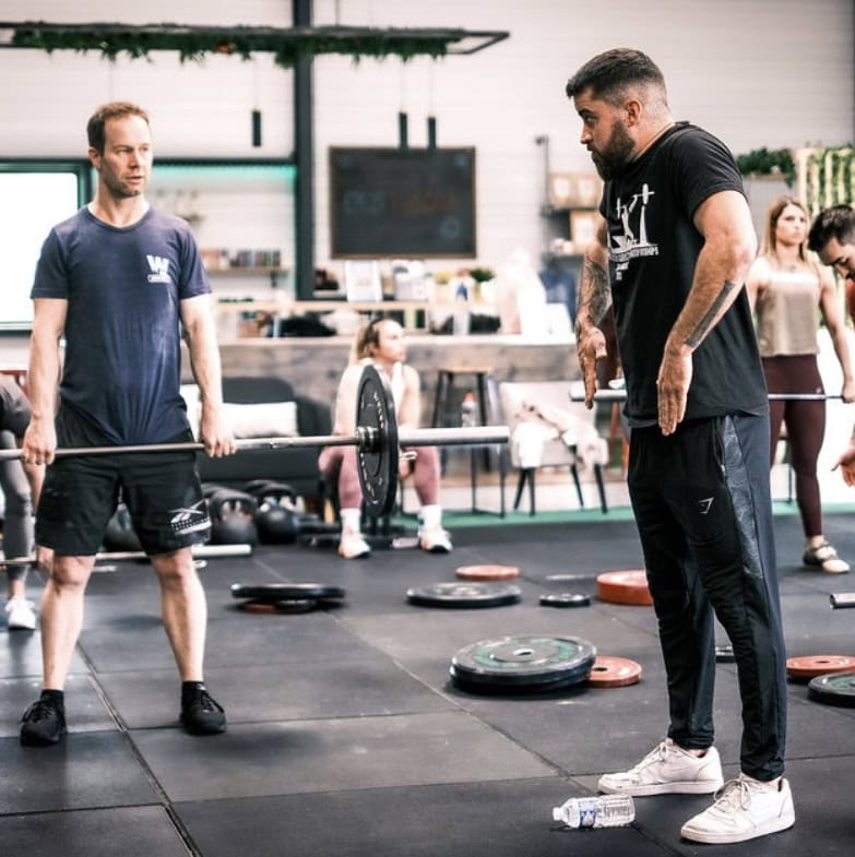 Séance de coaching en haltérophilie à Powercamp