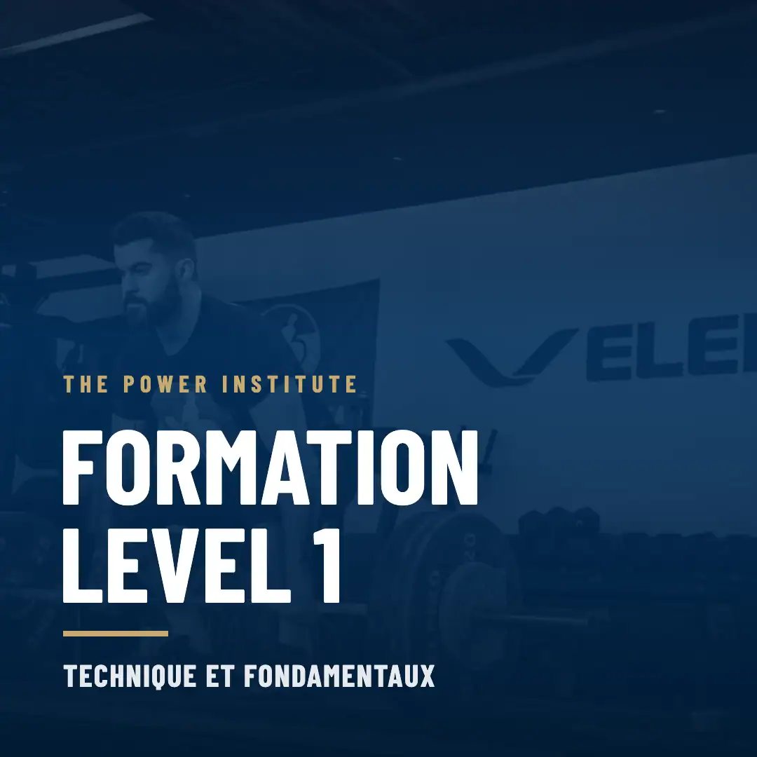 Formation Haltérophilie niveau 1